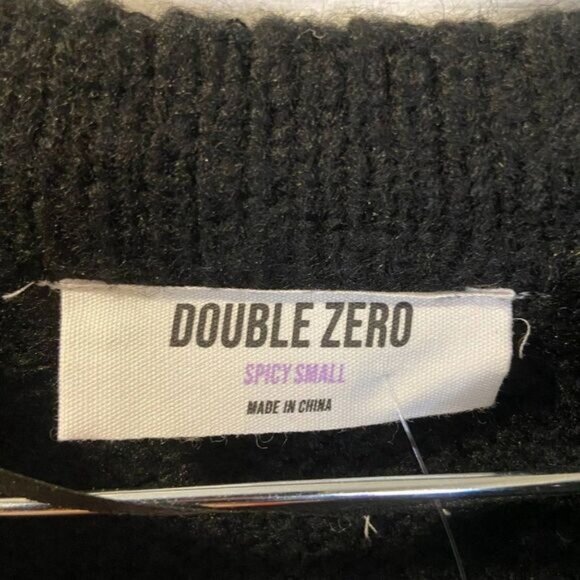 Double Zero Womens‎ Crew Neck Long Sleeve Pullover Sweater NWT - Picture 5 of 5